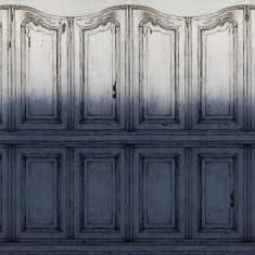Foto tapet 3D Parisian Panels, Dip Dye Blue, personalizat, Rebel Walls