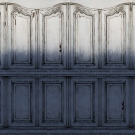 Foto tapet 3D Parisian Panels, Dip Dye Blue, personalizat, Rebel Walls