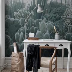 Foto tapet 3D Cacti, personalizat, Rebel Walls