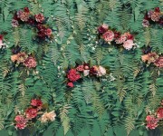 Foto tapet Unfading Flowers, personalizat, Rebel Walls