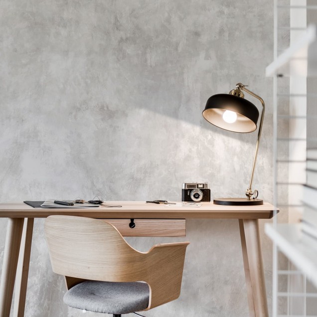 Imagine cu un wallpaper gri minimalist, cu aspect de beton.