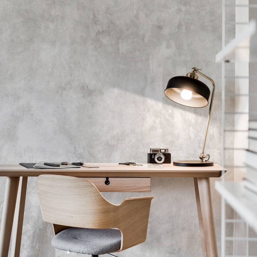 Wallpaper Fresco Wall, Albastru, cu aspect de beton