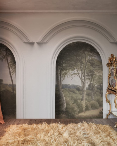 Tapet cu design Forest Vaults