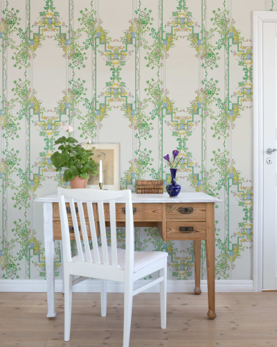 Tapet floral cu design elegant, inspirat de natura