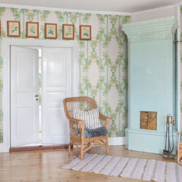 Tapet floral cu design elegant, inspirat de natura