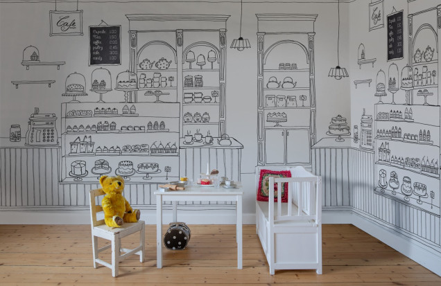 Foto tapet 3D Le Petit Patisserie, Rebel Walls