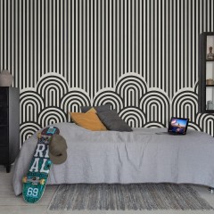 Fototapet Hilltops, Graphic, personalizat, Rebel Walls