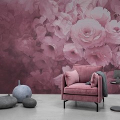 Foto tapet 3D Harmony, Fuchsia, personalizat, Rebel Walls