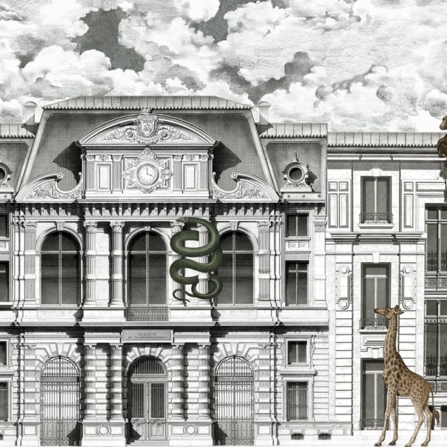 Tapet 3D Animal Avenue