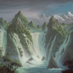 Fototapet Fantasy World, personalizat, Rebel Walls