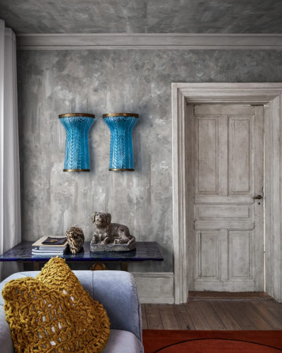 Tapet texturat Deva, Pearl, cu aspect unic, perfect pentru un decor elegant