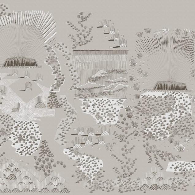 Un “Ayers Rock, Desert”  cu un design minimalist și elegant, inspirat de peisajul deșertului.