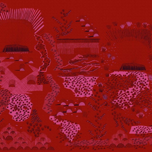 Tapetul Ayers Rock, Valentine cu un design modern și vibrant, perfect pentru a adăuga o notă de rafinament casei tale.