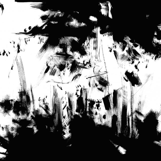 Tapet abstract modern in nuante de gri si negru, Structure, Graphite