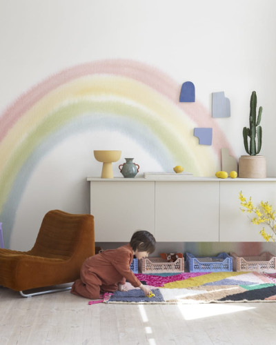 Rainbow pentru copii cu culori pastelate