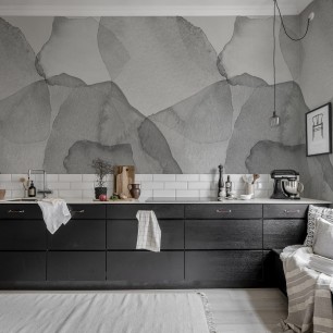 Fototapet Rebel Walls RBW-R18589. Conține culorile: Alb, Alb Semnal, Gri, Gri Grafit, Gri, Telegri 4