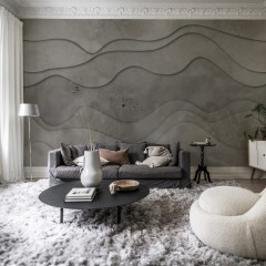 Fototapet 3D Wave, Sand, personalizat, Rebel Walls