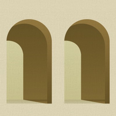 Fototapet abstract, cu un design modern, ideal pentru a adauga un strop de culoare și personalitate camerei tale.