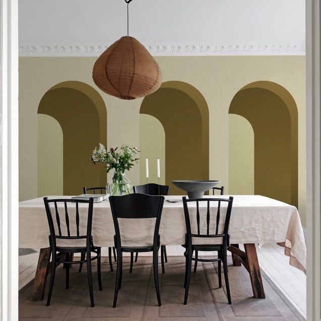 Fototapet abstract, cu un design modern, ideal pentru a adauga un strop de culoare și personalitate camerei tale.