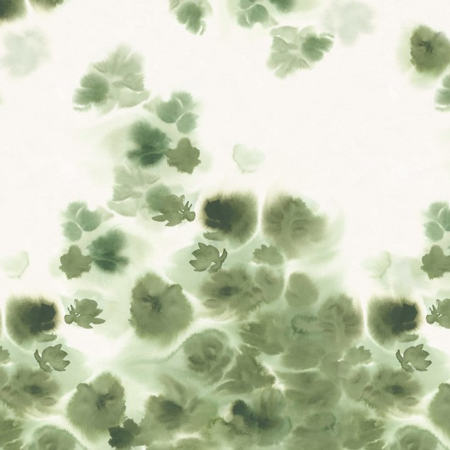 Tapet cu design abstract Faded Dreams, Green