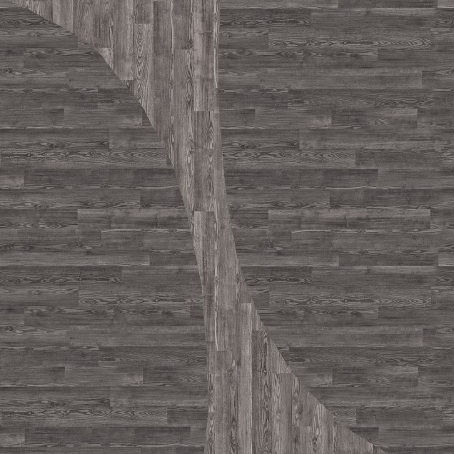 Tapet cu aspect de lemn, Woodline, Gri, cu o textură unică care imită lemnul adevărat. Tapetul este perfect pentru a crea un accent spectaculos pe un perete de accent sau pentru a adăuga o notă de eleganță minimalistă întregii camere.