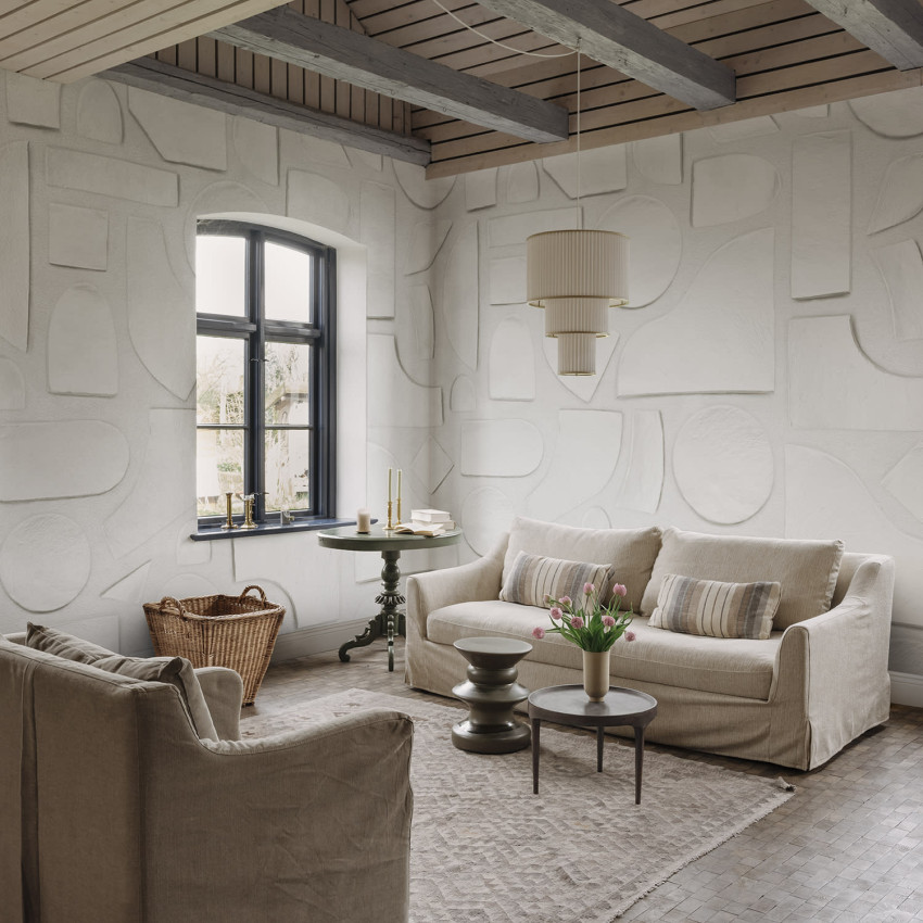 Wallpaper cu aspect 3D, model geometric, nuanță de gri antracit