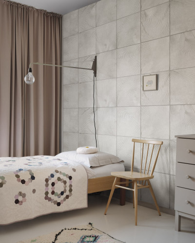 Tapet cu aspect de gresie, Craft Tiles White