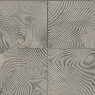 Craft Tiles, Gri, Wallpaper cu design in relief