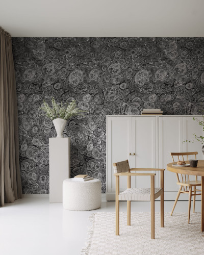 Tapet Marbling, Graphite