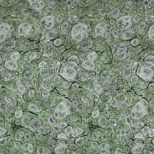 Tapetă Marbling, Verde