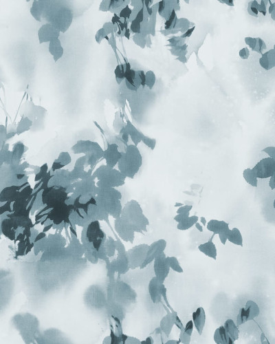Hazy Leaves, Blue, Rebel Walls