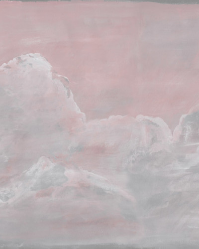 Tapet cu nori roz, Up in the Clouds, decor living