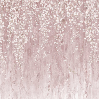 Draped Blossoms, Pink, Rebel Walls