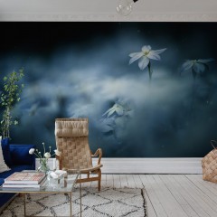 Fototapet Midnight Flower, personalizat, Rebel Walls