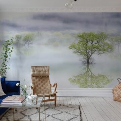 Fototapet Misty Tree, personalizat, Rebel Walls