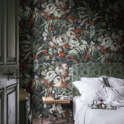 Tapet floral Dazzling Foliage