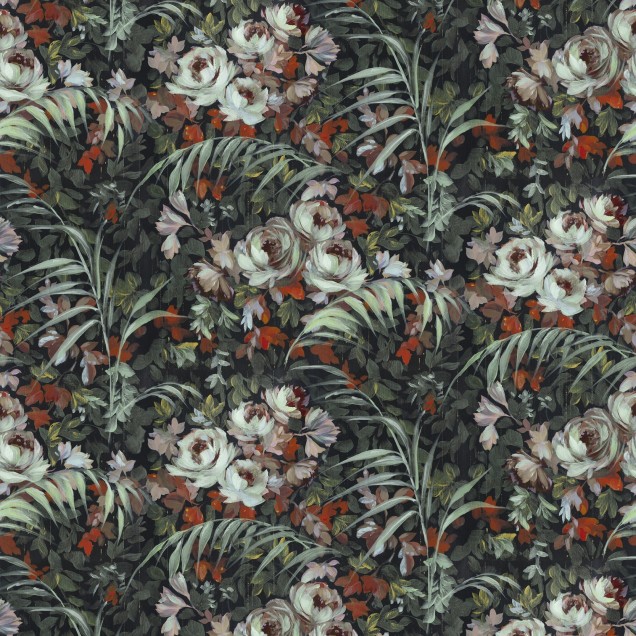 Tapet floral Dazzling Foliage