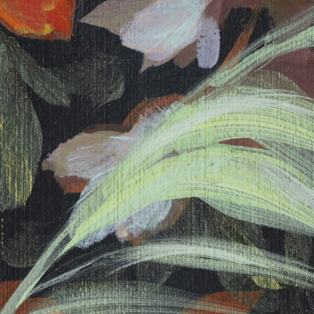 Tapet floral Dazzling Foliage