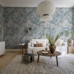 Fototapet The Path, Lightblue, personalizat, Rebel Walls