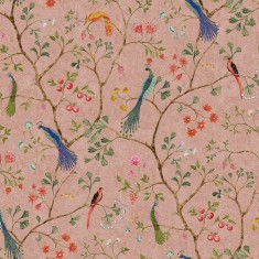 Fototapet Songbirds, Pink, personalizat, Rebel Walls