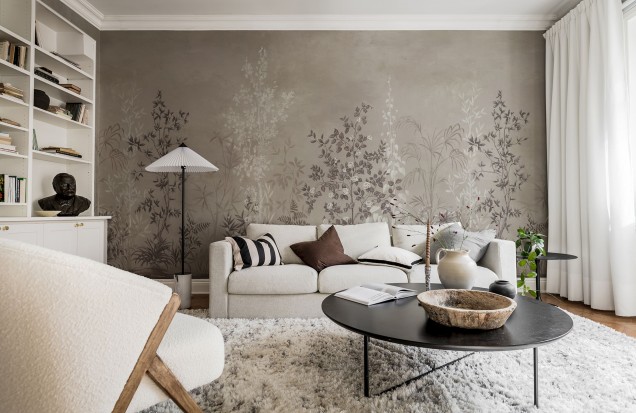 Fototapet Chinoiserie Haze Sand, Rebel Walls