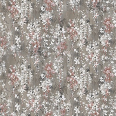 Tapet cu flori Wisteria, Wisteria Linen, în decor modern