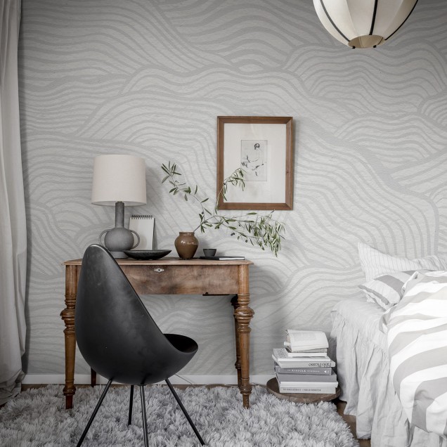 Tapet cu design abstract gri