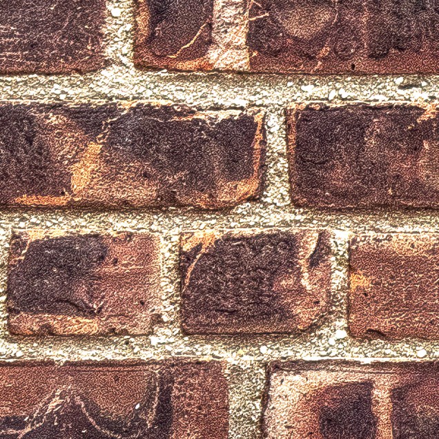Tapet cu aspect de cărămidă, Symbol Bricks, în amenajarea unui living modern