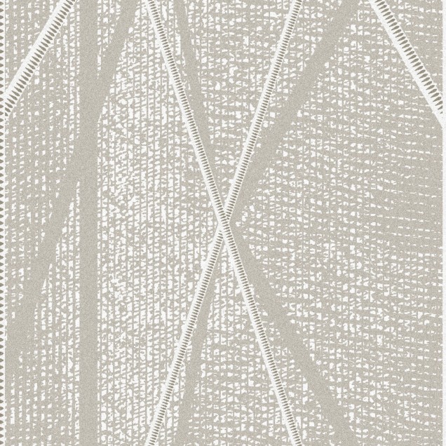 Imagine cu un tapet cu design geometric minimalist in nuante de gri, perfect pentru living, dormitor sau birou.