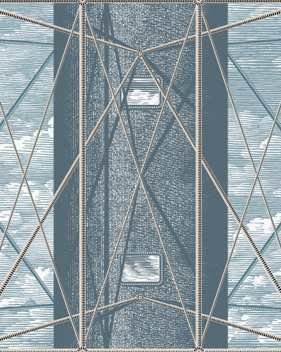 Skyrise, Lightblue, Rebel Walls