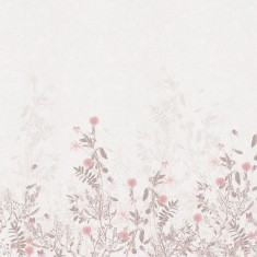 Fototapet Stormy Meadow, Dusty Pink, personalizat, Rebel Walls