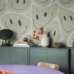Fototapet Happy Rebel Green, personalizat, Rebel Walls