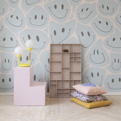 Fototapet Happy Rebel Light Blue, personalizat, Rebel Walls
