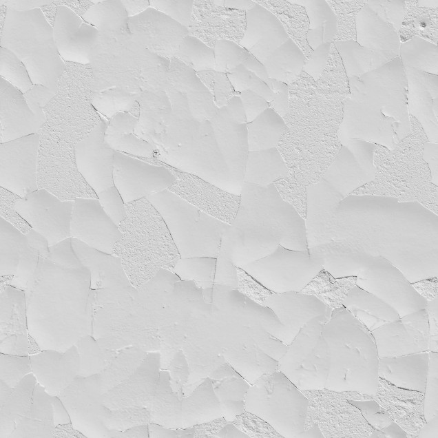 Tapet Cracked Art Alb în cameră cu decor minimalist. Tapetul este aplicat pe peretele din spatele patului, în living.
